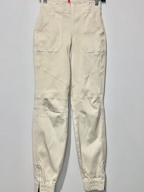 SPANX Parchment Stretch Twill Cargo Jogger